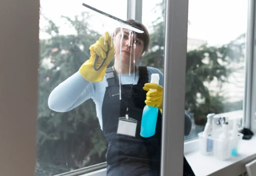 Nettoyage de vitres intérieures et extérieures à Unverre